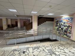 Пандус стационарный металлический